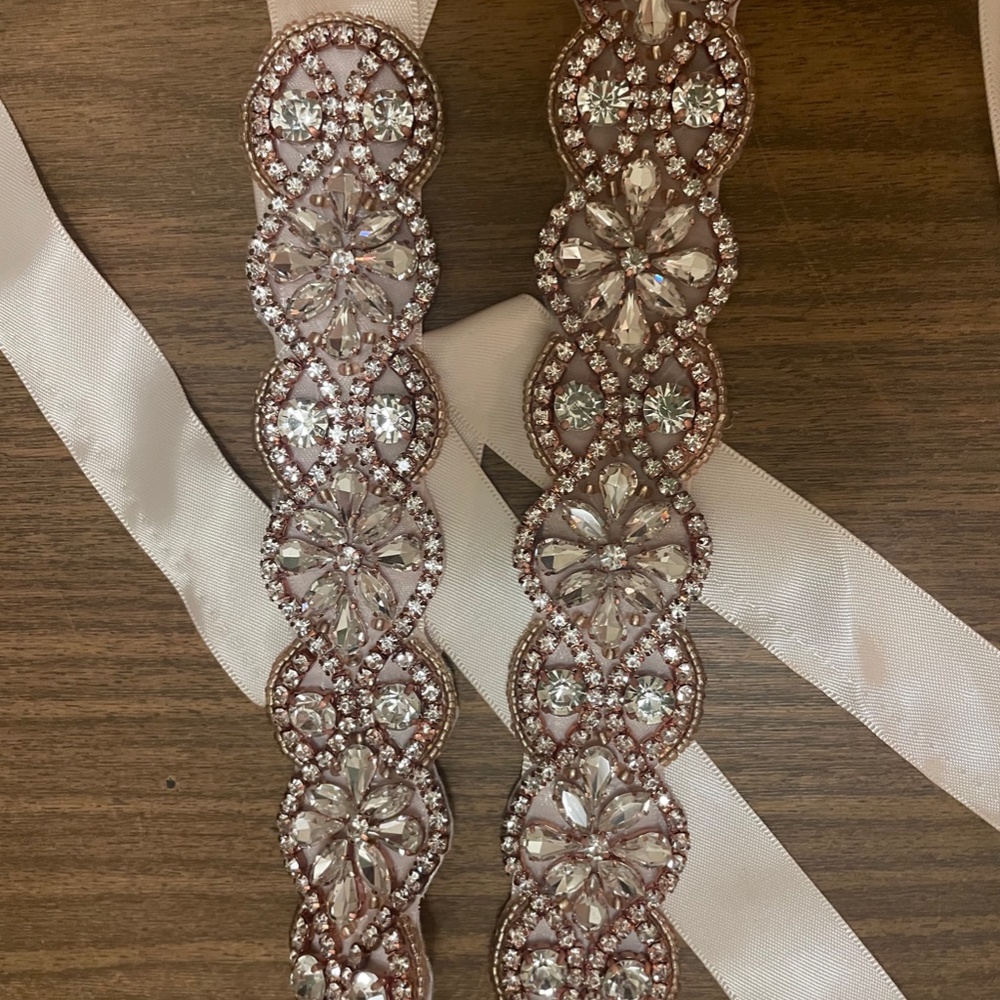Embellished  Wrap Belt